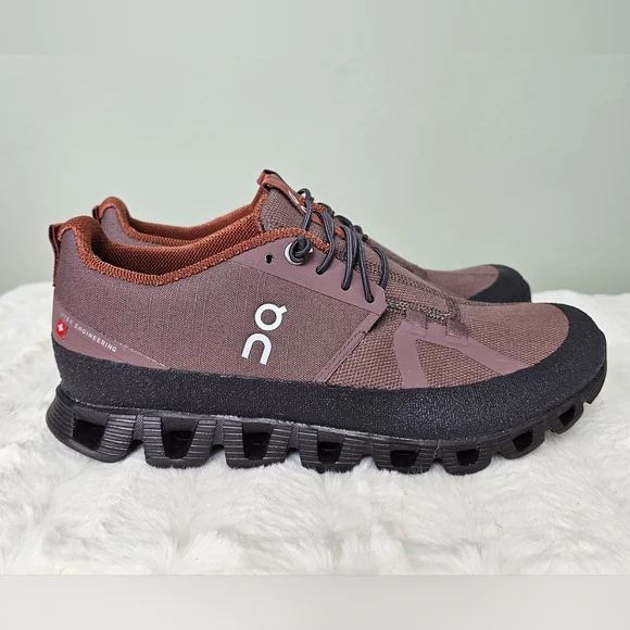 On Running Women's Cloud Dip Shoes sz 6.5US/ 37.5EU GRAPE/PEBBLE (& Extra Laces) - Picture 4 of 12